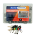 1068pc Automotive Connector Crimp Terminal Pins Assortment Box & 18pc De-pinning Removal Tool - Male & Female Pins 1.5mm - 3.5mm