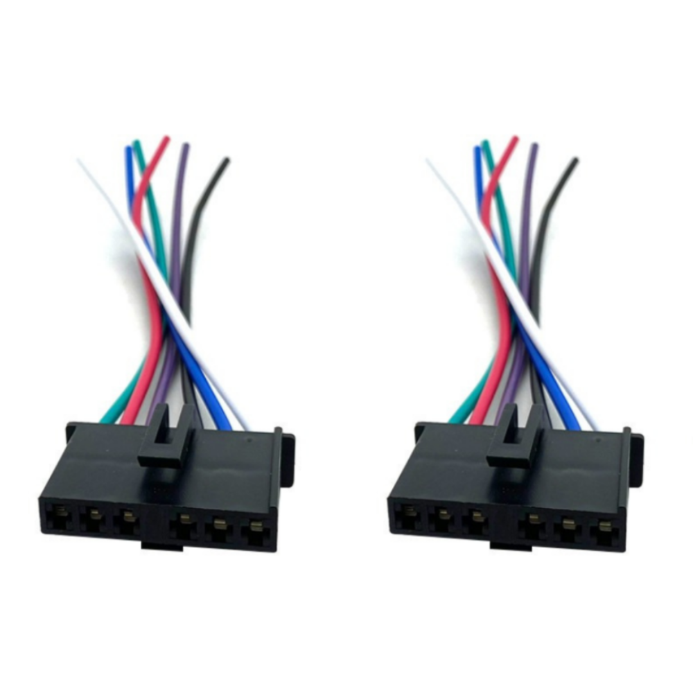 2pcs Rear Tail Light Wiring Harness Connector Plug Fits Ford Transit MK6 MK7