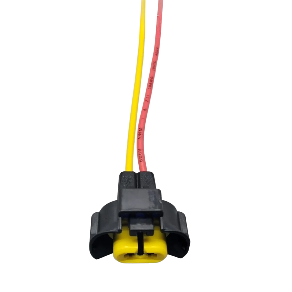 2pin Pre-wired Female Connector for Delphi H8 H11 Fog Lamp Nissan Qashqai