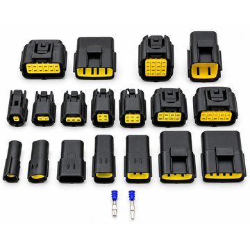 AMP Econoseal J Series Waterproof Automotive Connector Kits 1 2 3 4 6 8 10 12 16 Pin