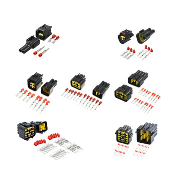 FURUKAWA 2/3/4/6/8/12/16 Pin Female Male Waterproof Auto Wire Harness Connector