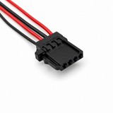 with wires