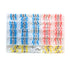 250pcs Assorted Solder Seal Heat Shrink Butt Connector Kit 12-26 AWG Non-slip Insulated Wire Cable Butt Terminals in Blue Red Yellow White with Box