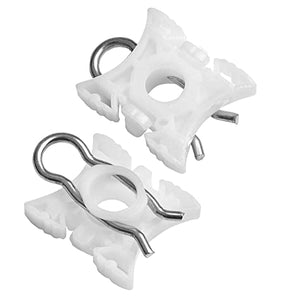 2pcs Window Regulator Slider Clips For BMW E32 E34 E36 E92 3 5 7 Plastic Metal Clip