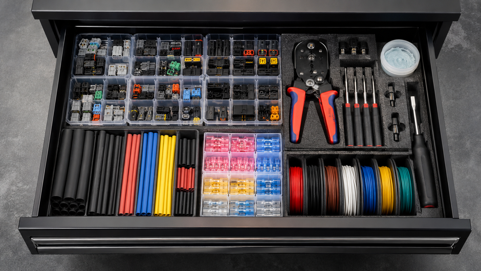 Building A Workshop Connector Spares Kit: 14 Items You Should Never Run Out Of