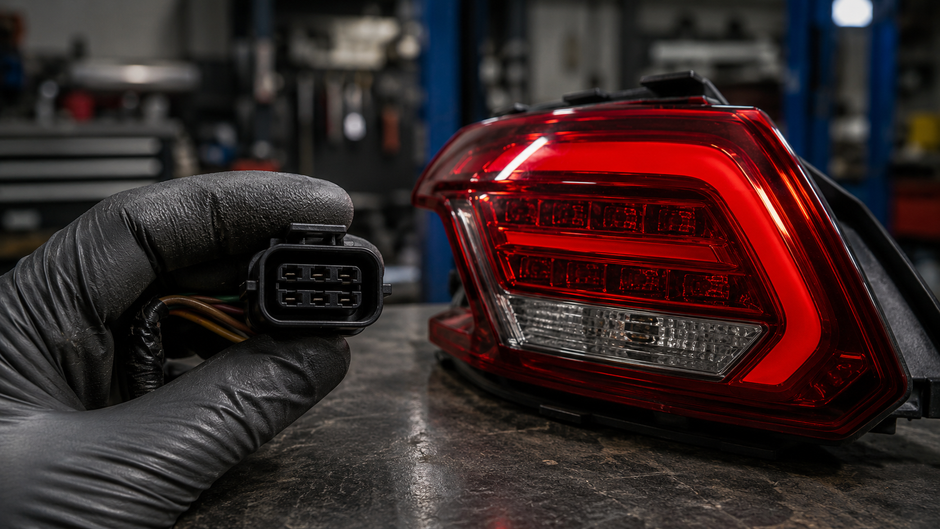 Peugeot, Citroen, Fiat and Dacia Rear Tail Light Plugs: The 6-Pin Connector Repair That Saves The Light Cluster