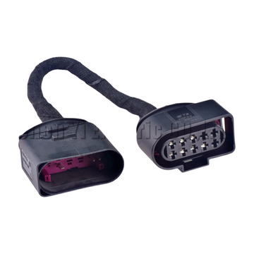1 Stück 10P auf 14P Umbaukabelbaum Stecker 1J0973837 6R0973735 für Golf 7.5 LED Scheinwerfer Modifikation Upgrade Adapterkabel