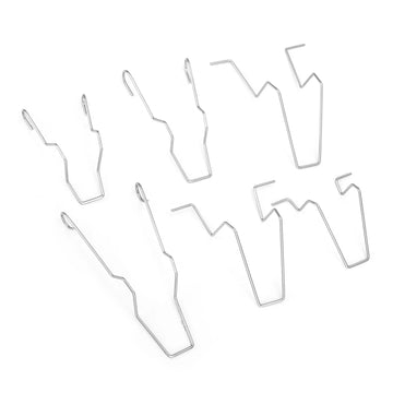 6pcs H7 Headlight Assembly Spring Clips Universal Car Bulb Retaining Clamp for H1 H3 H4
