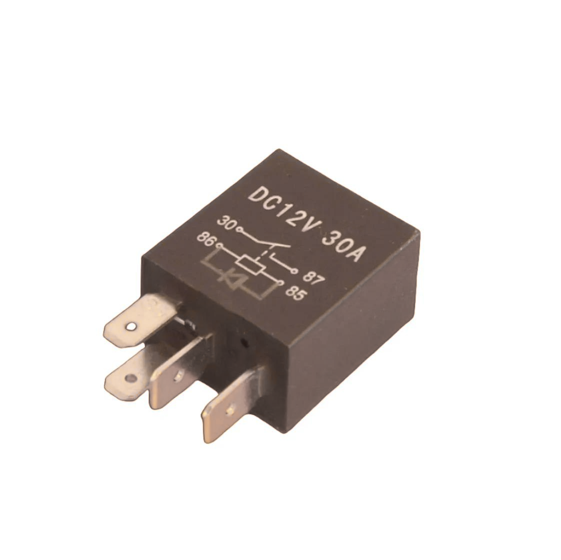 High Quality Micro Relay 12V 30 Amp 4 Pin Normally Open with Diode - Car Van