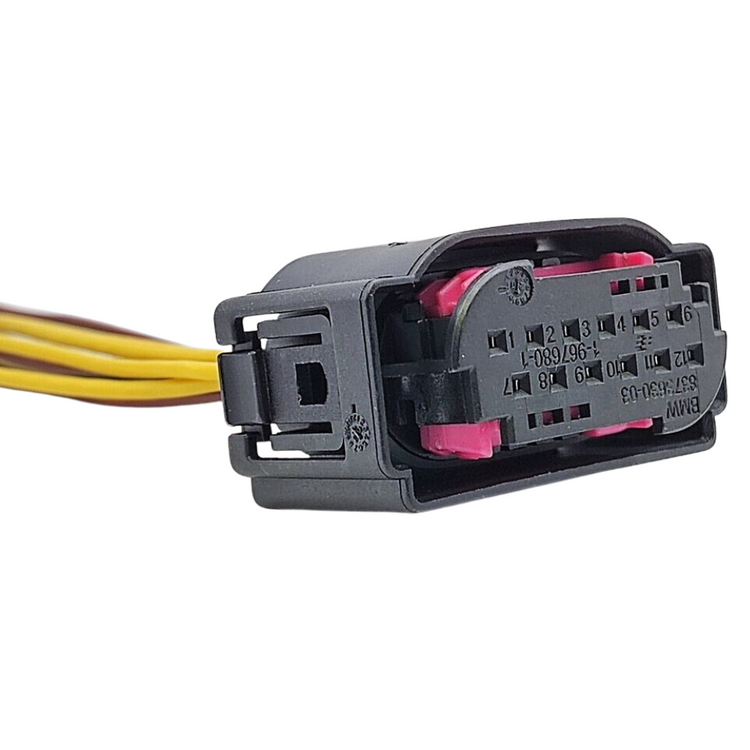 12 pin Connector For BMW Parking Sensor Loom Plug For BMW E87 E60 E65 E63 X5 E70
