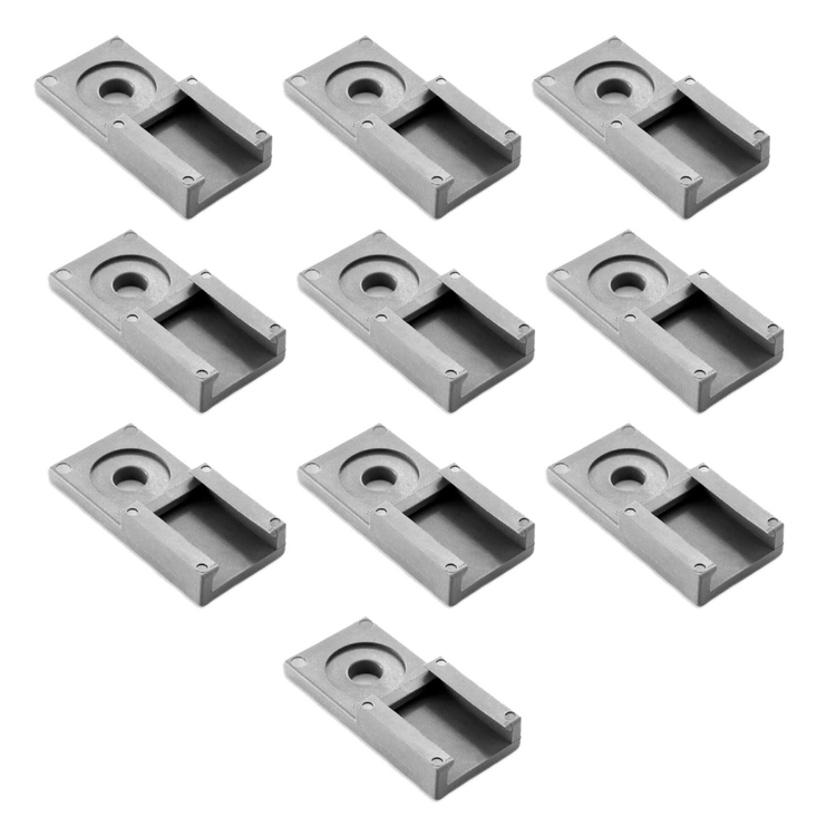 10pcs Mounting Clip For Deutsch Dt Series Multi Plug Connector 2 3 4 6 8 12 Way