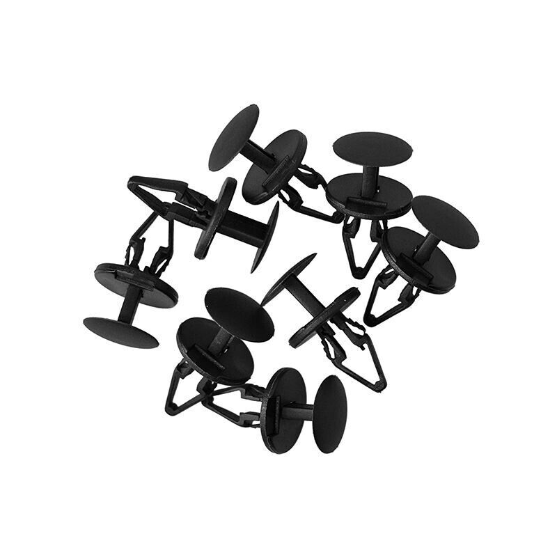 10x Push Fit Expanding Trim Clip Bumper Trims 7mm hole For Ford 4855809 / 490275
