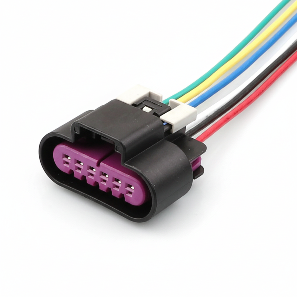 6 Pin Rear Tail Lamp Bulb Connector For Vauxhall Insignia 2008 To 2013 Prewired