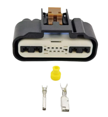 Connecteur de réparation de prise de moteur d'essuie-glace à 12 broches avec broches et joints pour Ford Transit Custom