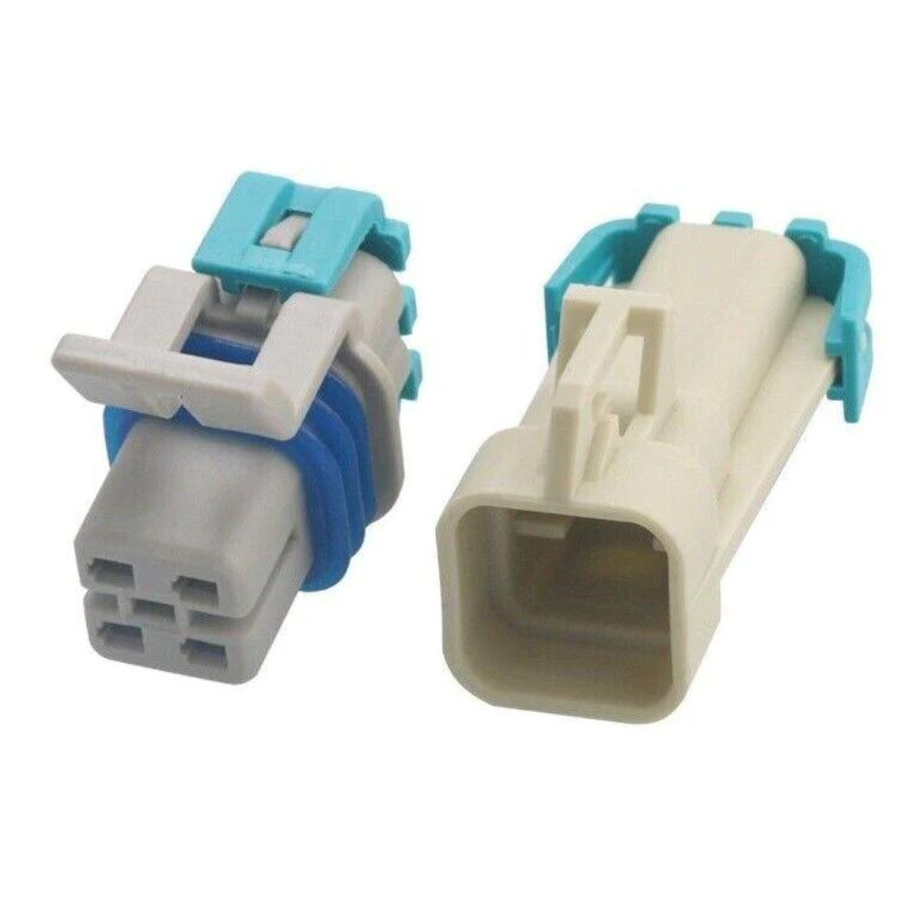 4 Pin For Delphi GM LS2 O2 Male Female Plug Connector Oxygen Sensor 15