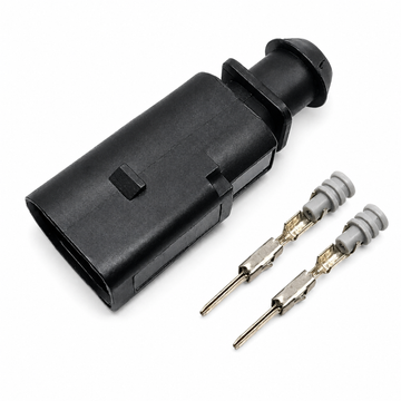 1J0973802 2 pin Brake Pad Wear Sensor Connector 