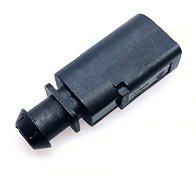 1J0973802 VW AUDI VAG 2 Pin Male Connector Brake Pad Wear Sensor Plug Repair
