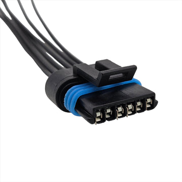 6 Pin Connector Prewired Female For GM TPS Accelerator Pedal Plug Wiring Harness For Fiat  12162261