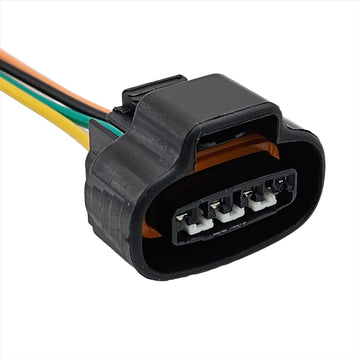 4 Pin Connector Distributor Crank Female Wire TPS Boost Sensor Oval Ignition Coil for Honda, Nissan, Suzuki, Toyota 4K020, 61890565, 9098011150