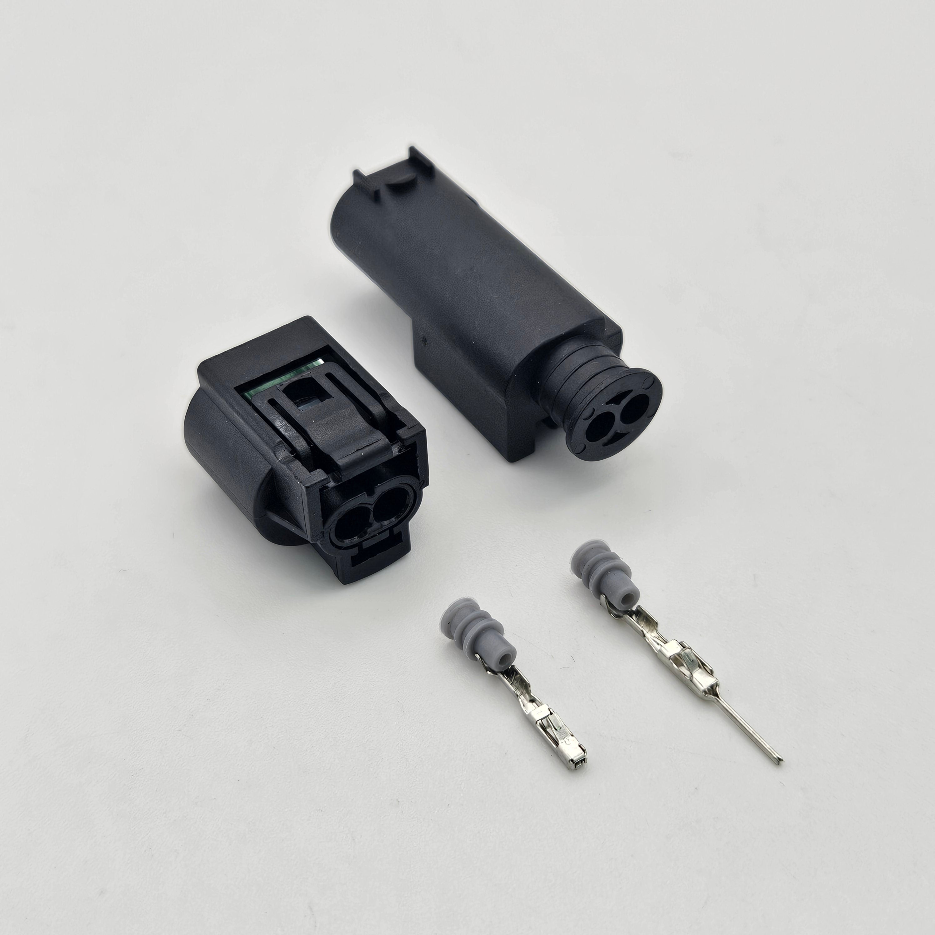 2 Pin Connectors 61138365340 / 968405-1 / 1-967644-1 for BMW MQS Cable