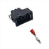 Jokon 95mm Round Light Lamp 3 Way Pin Connector Plug Elddis Caravan Motorhome
