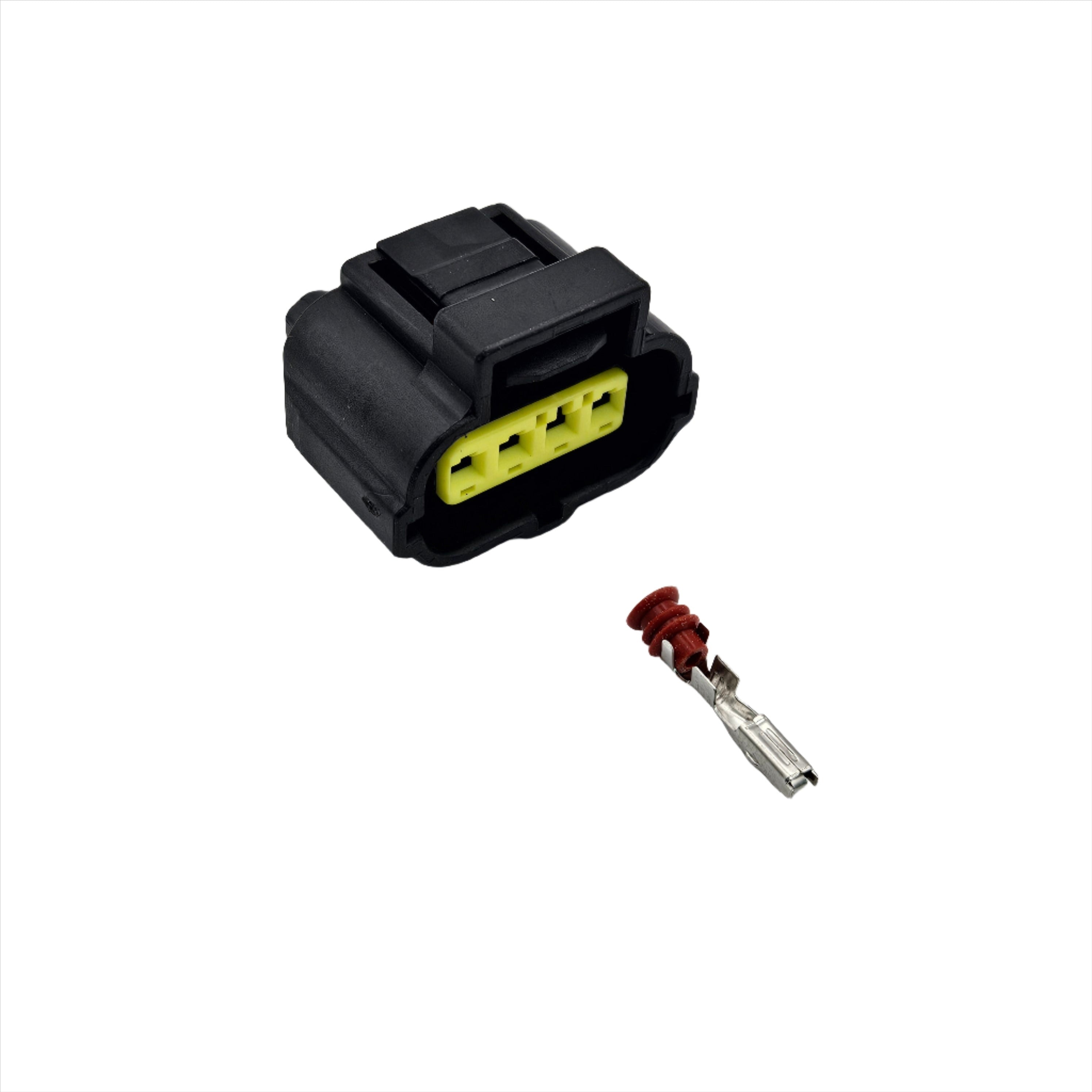 4 Pin For Mazda Mx5 Mk1 TPS Throttle Position Sensor Connector Plug 178399-2 / 184046-1