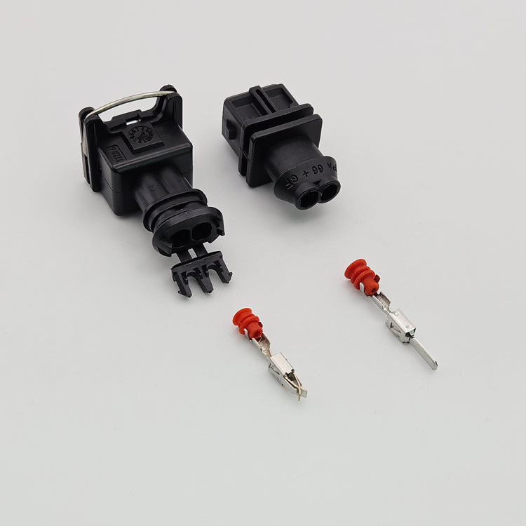 Greenspirits KFZ Stecker Einspritzdüse Benziner Adapter BOS EV1 (Female) auf NIP-DEN (Male) mit Kabel kompatibel Bosch Nippon Debso Einspritzventilen Greenspirits KFZ Stecker Einspritzdüse Benziner Adapter BOS EV1 (Female) auf NIP-DEN (Male) mit Kabel kompatibel Bosch Nippon Debso Einspritzventilen