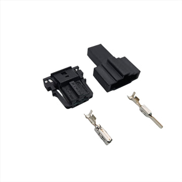 2 Pin Connector Male and Female Audio Bass Alto Car Door Klaxon Wiring Harness For Audi C7A Porsche 4E0971942