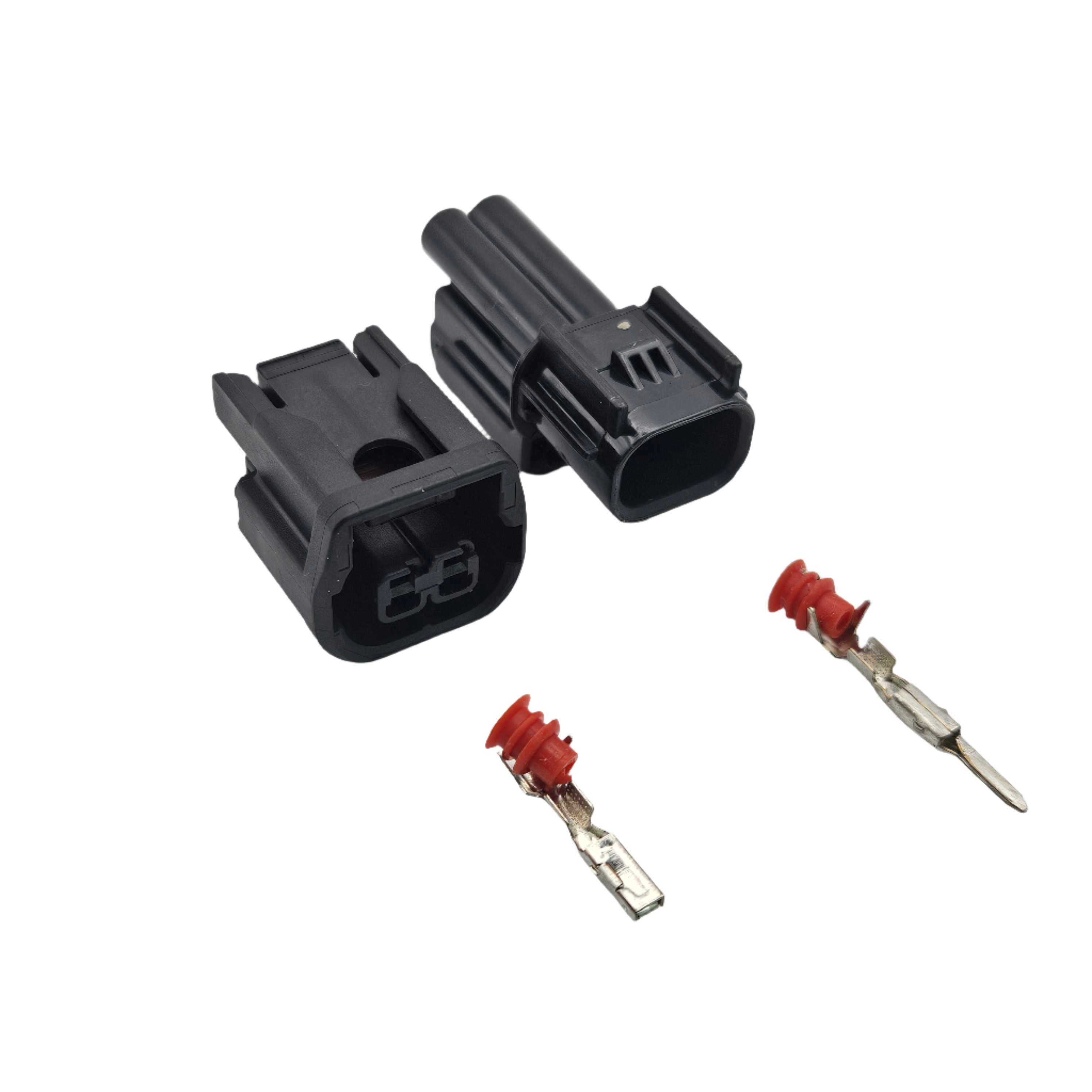 2 Pin Connector Male and Female 6181-6851 6189-7408 LED Light Fog Lamp Cable Waterproof Plug For Honda