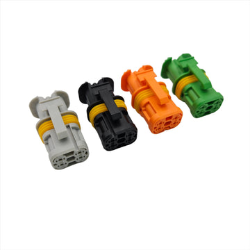 4 Pin Automobile waterproof connector EBS Knor 2.2 2.3 Rear modulator plug 18650.000.001 18164.000.002 For МАN truck LEAR