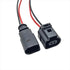 FOR VW AUDI VAG 2 Pin Male & Female Prewired Connector Sensor Plug Kit 1J0973802 1J0973702