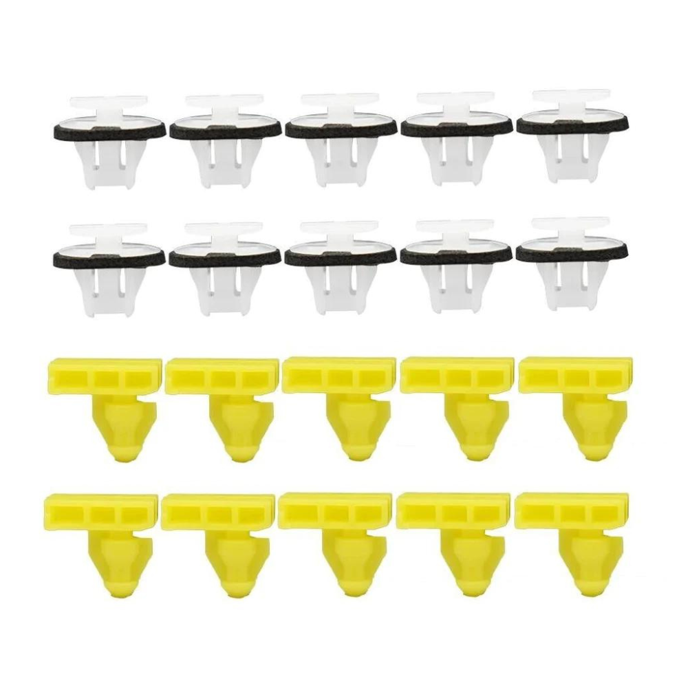 20pcs Rear Wheel Arch Trim Clips Fasteners Fit for Nissan Qashqai 2014-2020