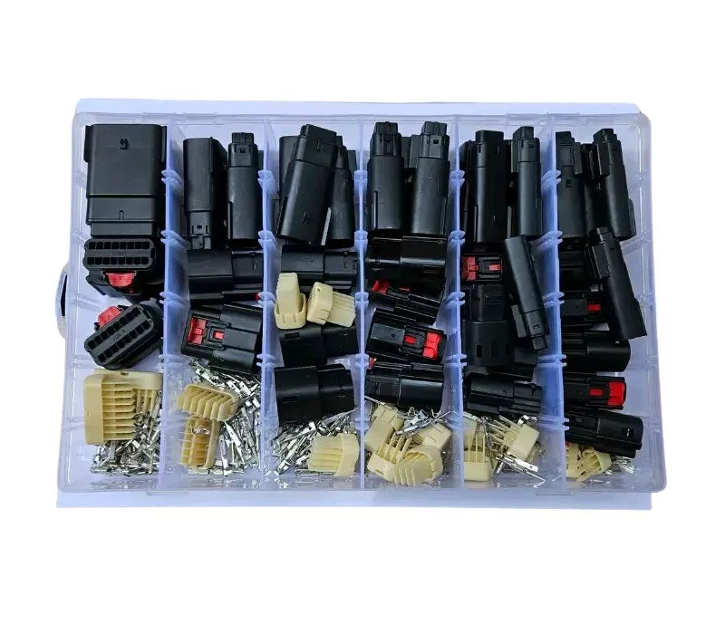 21pcs Molex MX150 Automotive Electrical Connectors Assortment Kit Male & Female