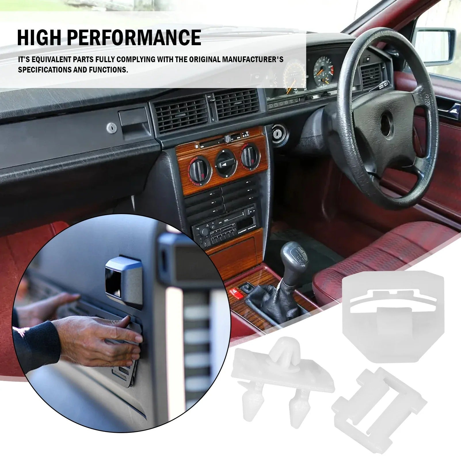 Klammersatz Clips Set für Mercedes 190er W201 online kaufen Klammersatz Clips Set für Mercedes 190er W201 online kaufen