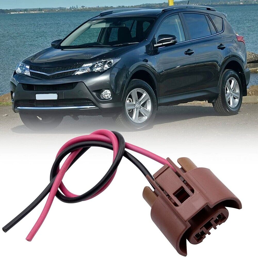 2pcs Headlight Bulb Connectors for Toyota Auris HIR2 Wiring 9012 HB4 9005