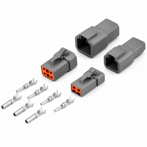 2PIN-PREWIRED-DTP