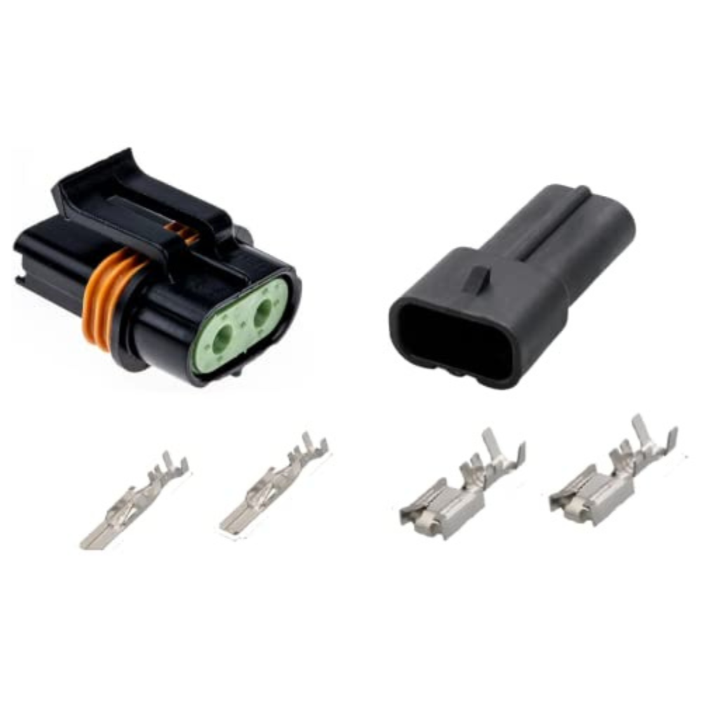 2 PIN For Aptiv For Delphi Male Female Automotive Plug Connector Metri