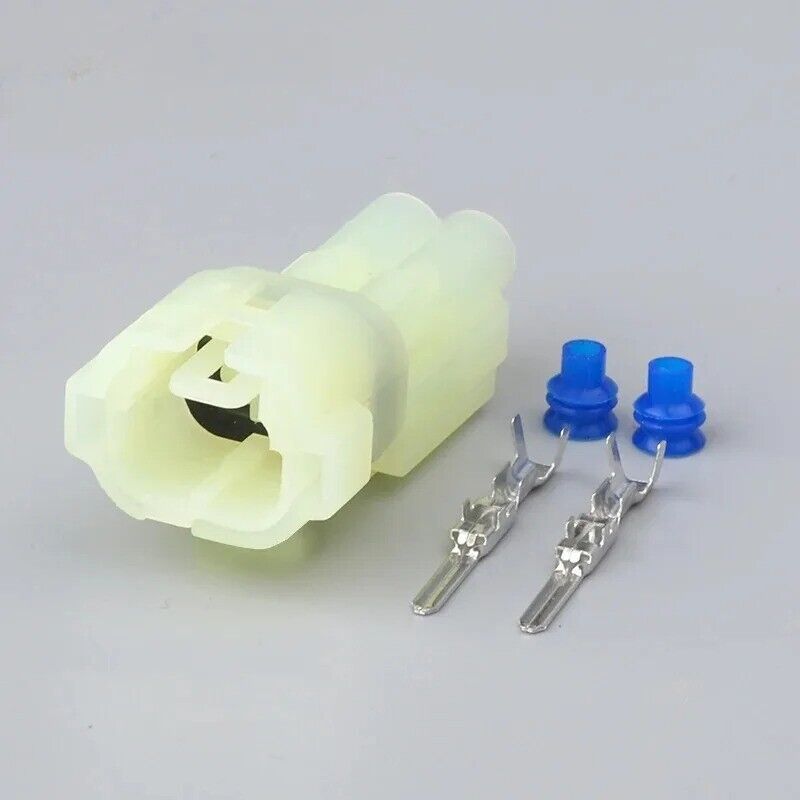 2 Pin Connector Set for Sumitomo HM 090 MT Plug Set Fits Suzuki, Yamaha & Honda