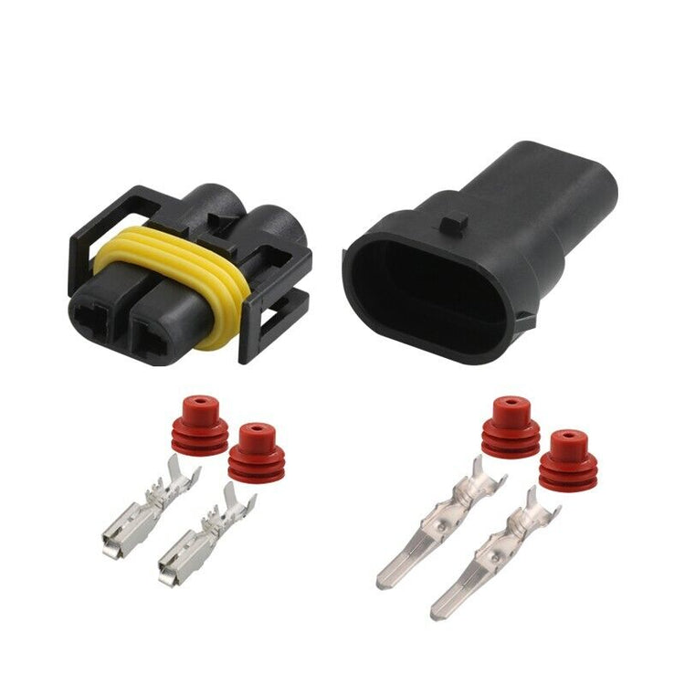 2 Pin Female / Male 880 Socket Connector Fog Lamp Light Kit H11 H8 H9 12124819