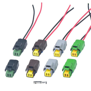 2 Pin Auto-Stecker Scheinwerfer Lenkleuchten Stecker Lautsprecher Stecker Lampenhalter Stecker 211PC022S8049 211PC022S1049 211PC022S5149