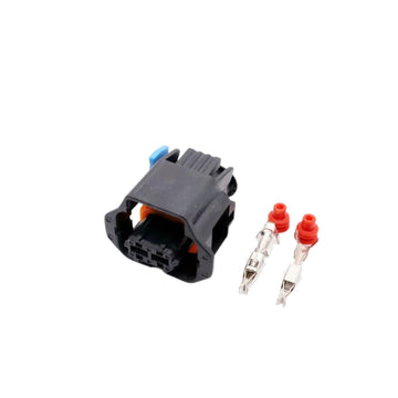 1 Set Delphi 2 Pin Waterproof Auto Connector Housing Plug with Wiring Harness Cable – Part Number 15397337