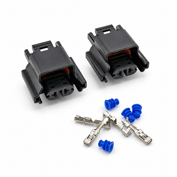 2 Pin Fog Light Connector Plug Unwired Kit 2 Pack - VW Audi Passat Seat Skoda 3D0941165A