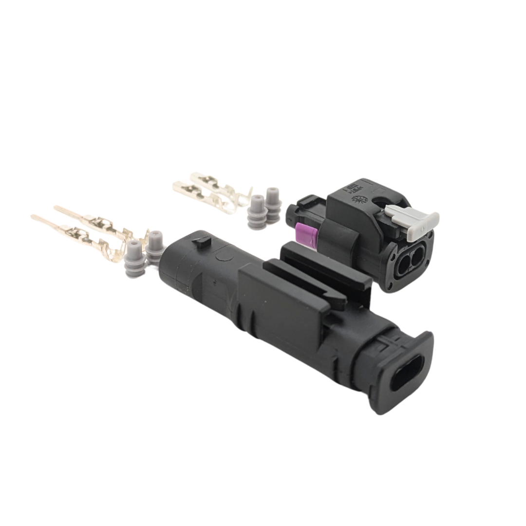 2 Pin Injector / Camshaft / Pressure Pump Connector 0-2112986-1 for BM