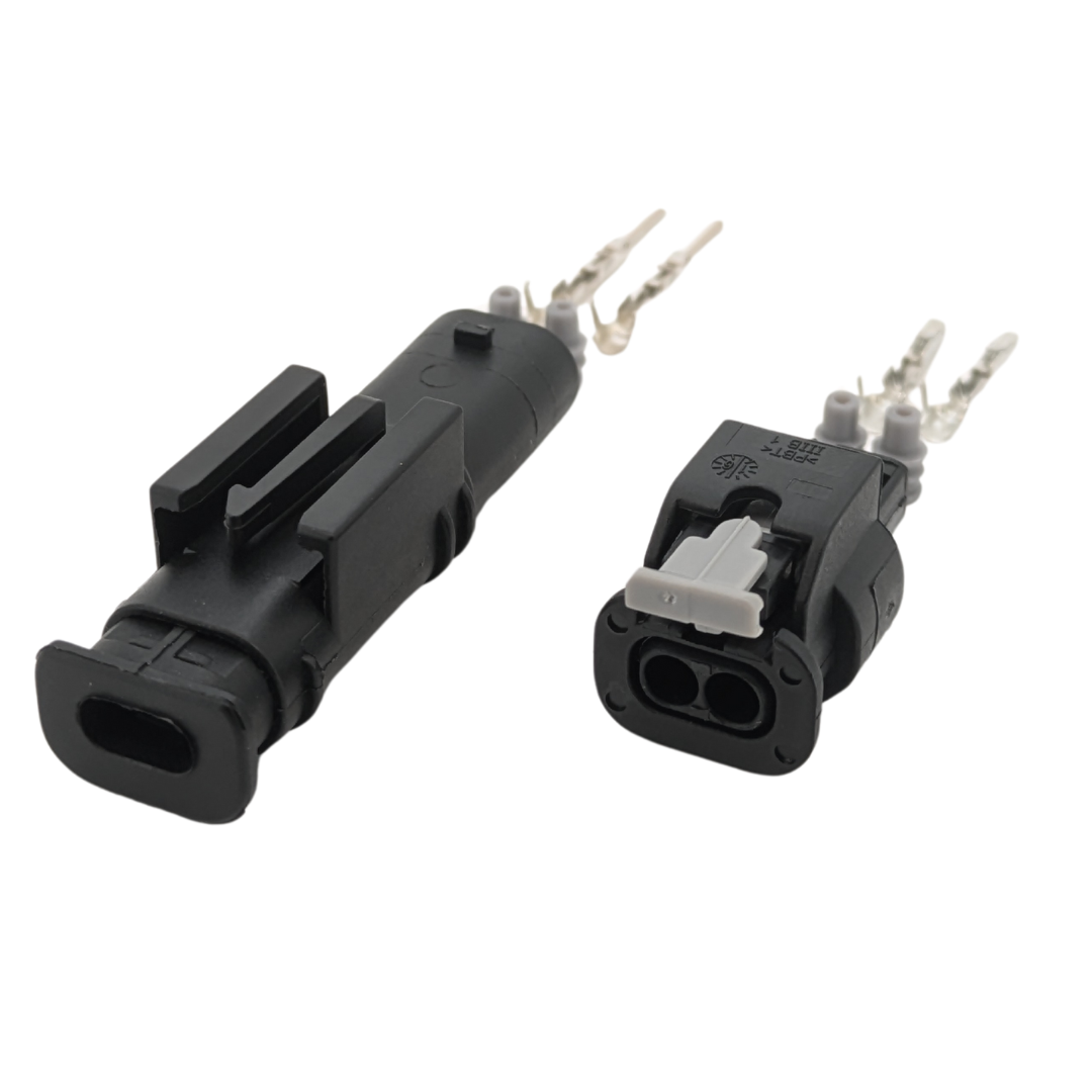 2 Pin Injector / Camshaft / Pressure Pump Connector 0-2112986-1 for BM