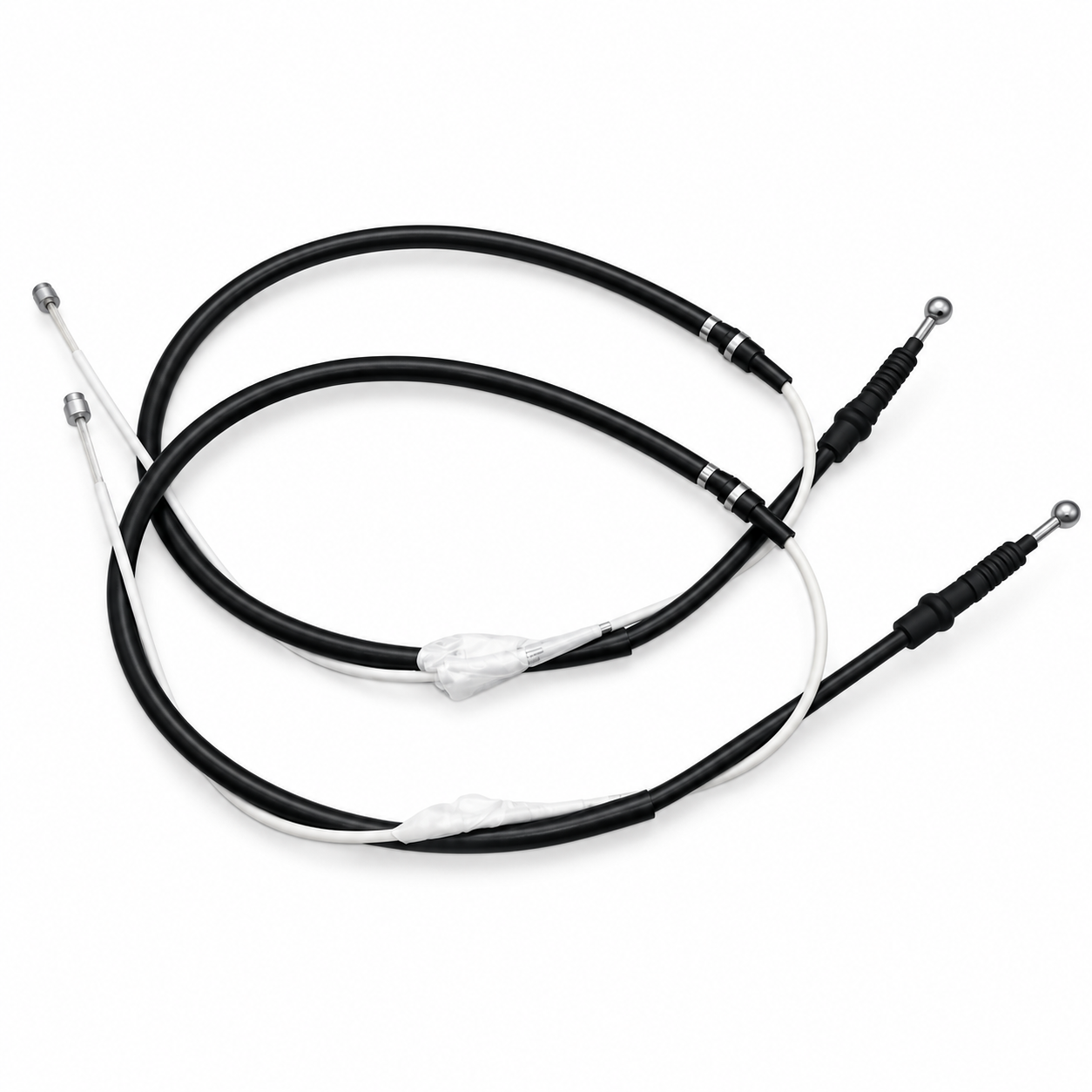 2pcs Handbrake Cables Rear Left & Right for VW Audi Seat Skoda - 1K0609721BB