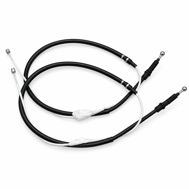 2pcs Handbrake Cables Rear Left & Right for VW Audi Seat Skoda - 1K0609721BB