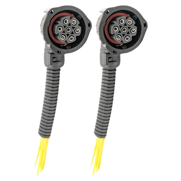 2x 6/7 Pin Plug Connectors for Rear Tail Light Lamps for Sprinter MAN DAF Luton