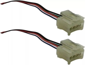 2x Tail Light Connector Plugs 4 Pin For Fiat Grande Punto Evo Alfa Romeo 147 156 159