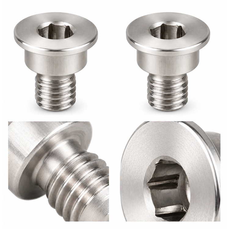 2x Brake Disc Retaining Screws 34211161806 Countersunk M8 x 1.25 Bolts for BMW – 2xY36.Y/M221 – image 1
