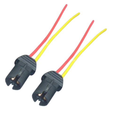 2pcs T5 T10 T15 Socket Lamp Holder Auto Bulb Holder Socket Connectors Push/Twist Size: T10-4